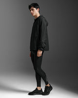 Aero Hex Windbreaker, Black/Silver Reflective