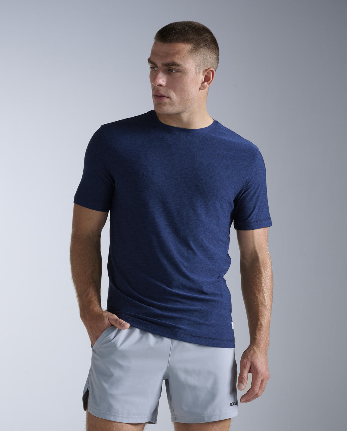 Signature Tee, Midnight/Midnight