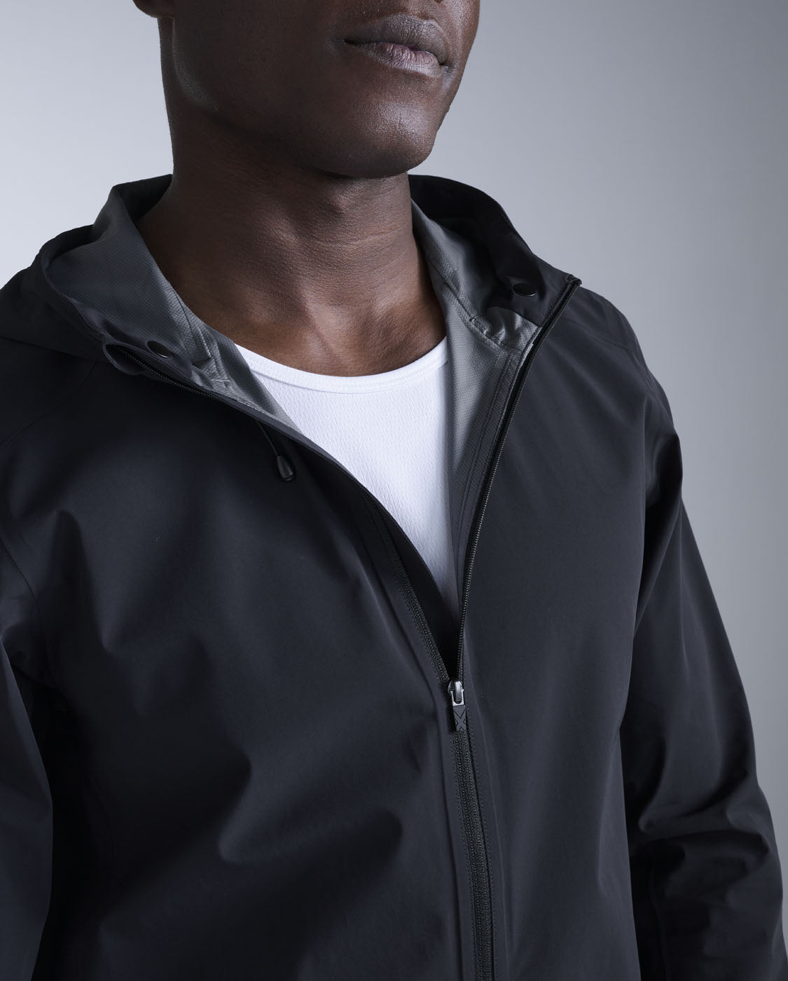 Ignition Shield Waterproof Jacket, Black/Silver Reflective