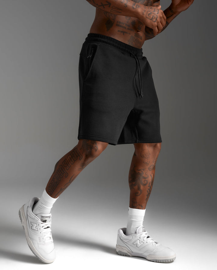 Commute Smooth Spacer Shorts, Black/Black