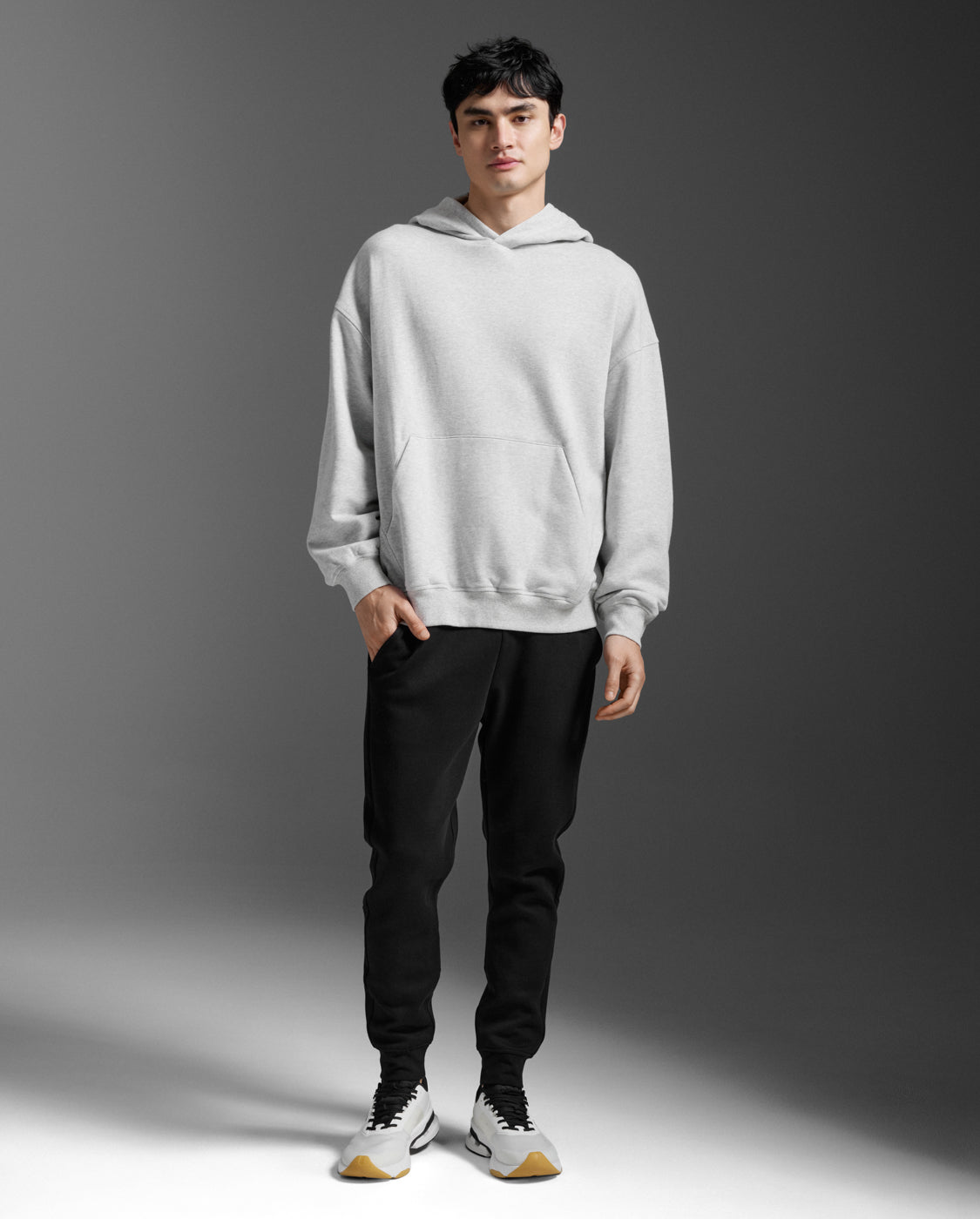 Commute Smooth Spacer Trackpants, Black/Black