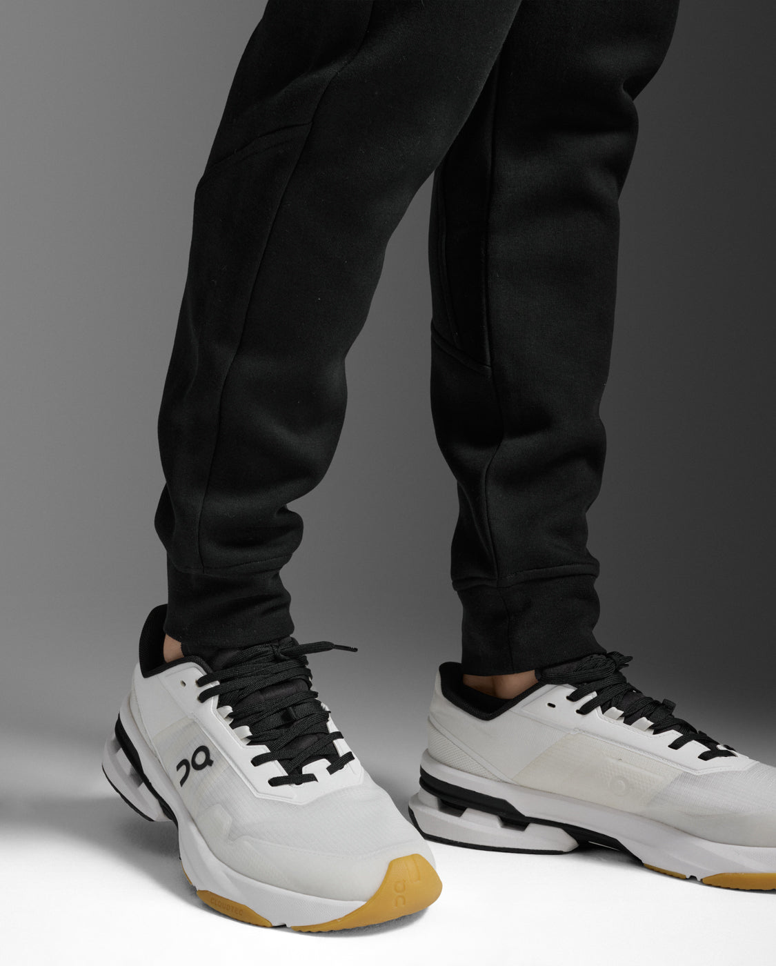 Commute Smooth Spacer Trackpants, Black/Black