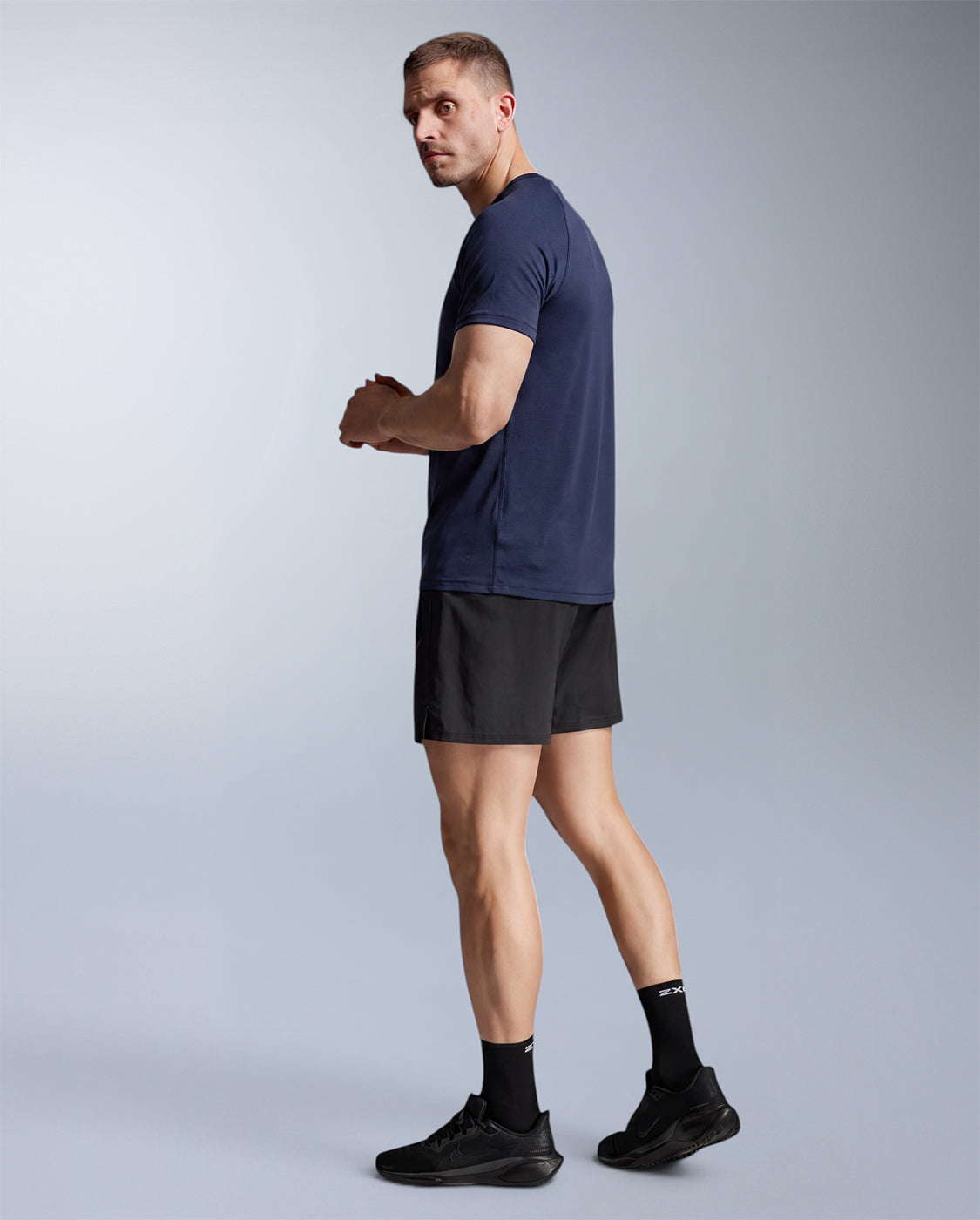 Force Tech Tee, Midnight/Midnight