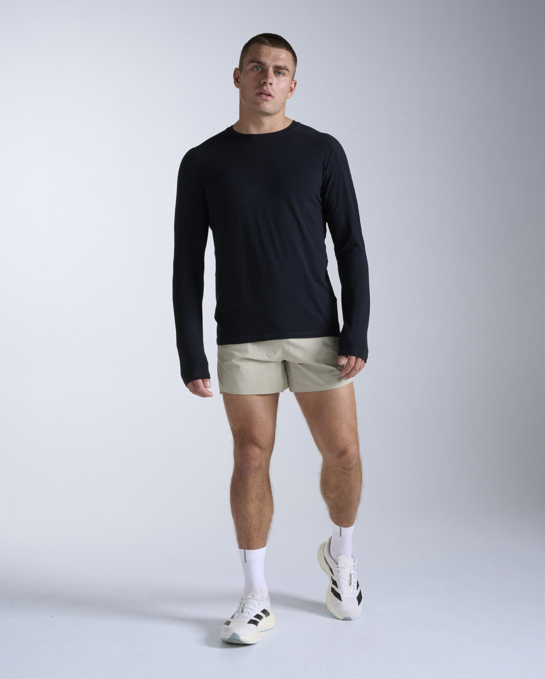 Ignition Wool Long Sleeve, Black/Black