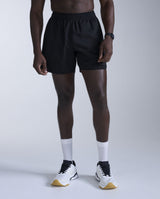 Motion 5 Inch Unlined Shorts, Black/Black