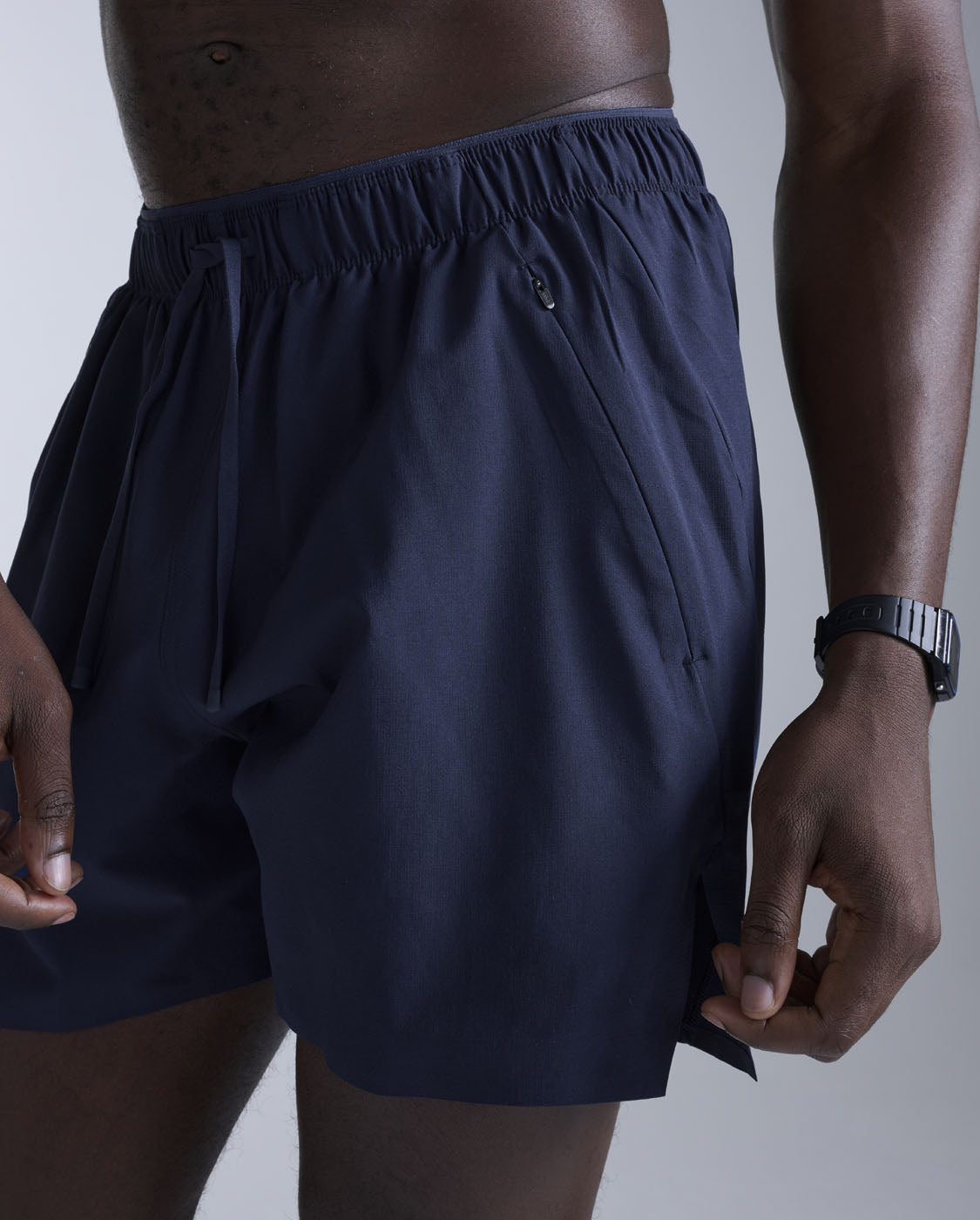 Motion 5 Inch Unlined Shorts, Midnight/Midnight