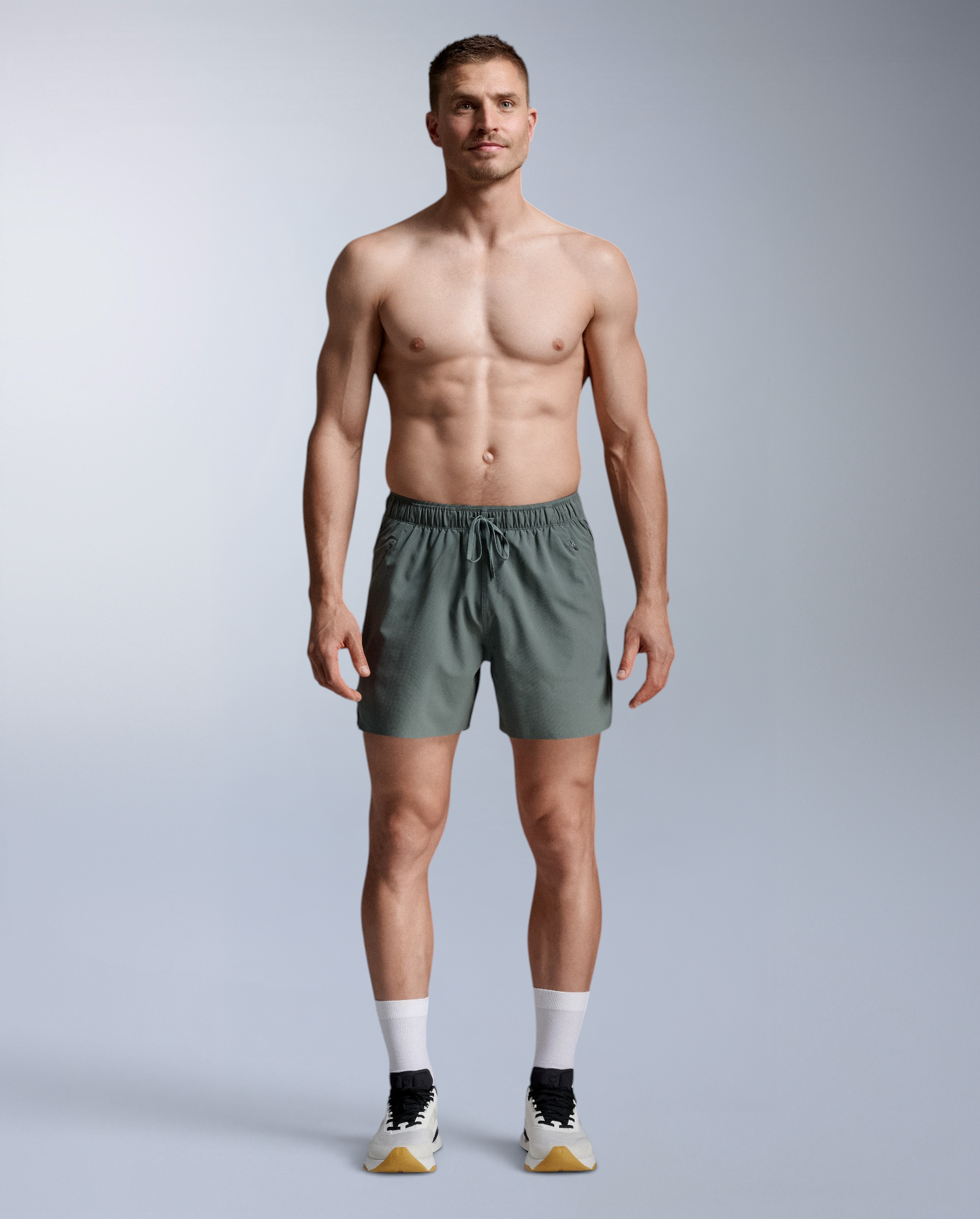 Motion 5 Inch Unlined Shorts, Olive Leaf/Olive Leaf