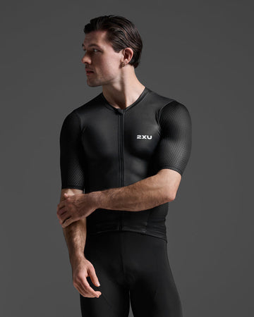 Aero Hex Tri Sleeved Top Men | 2XU