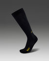 FLIGHT COMPRESSION SOCKS - BLACK/BLACK