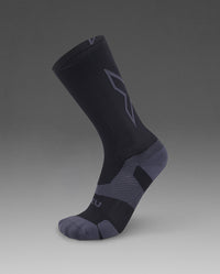 Vectr Light Cushion Crew Socks, Black/Titanium