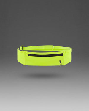 Run Belt, Volt/Black Reflective