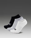 INVISIBLE SOCKS 3 PACK - THREE/COLOUR