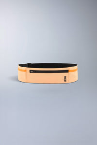 Run Belt, Fuzzy Peach/Black Reflective