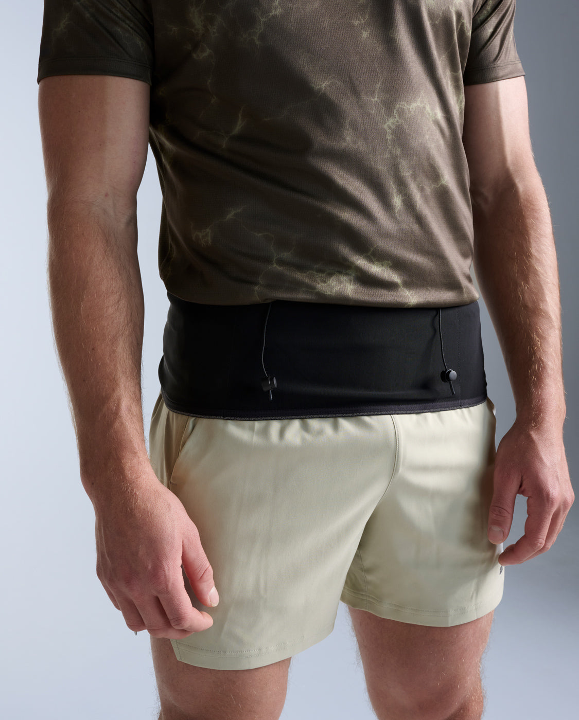 Trail Ultra Run Belt, Black/Silver Reflective