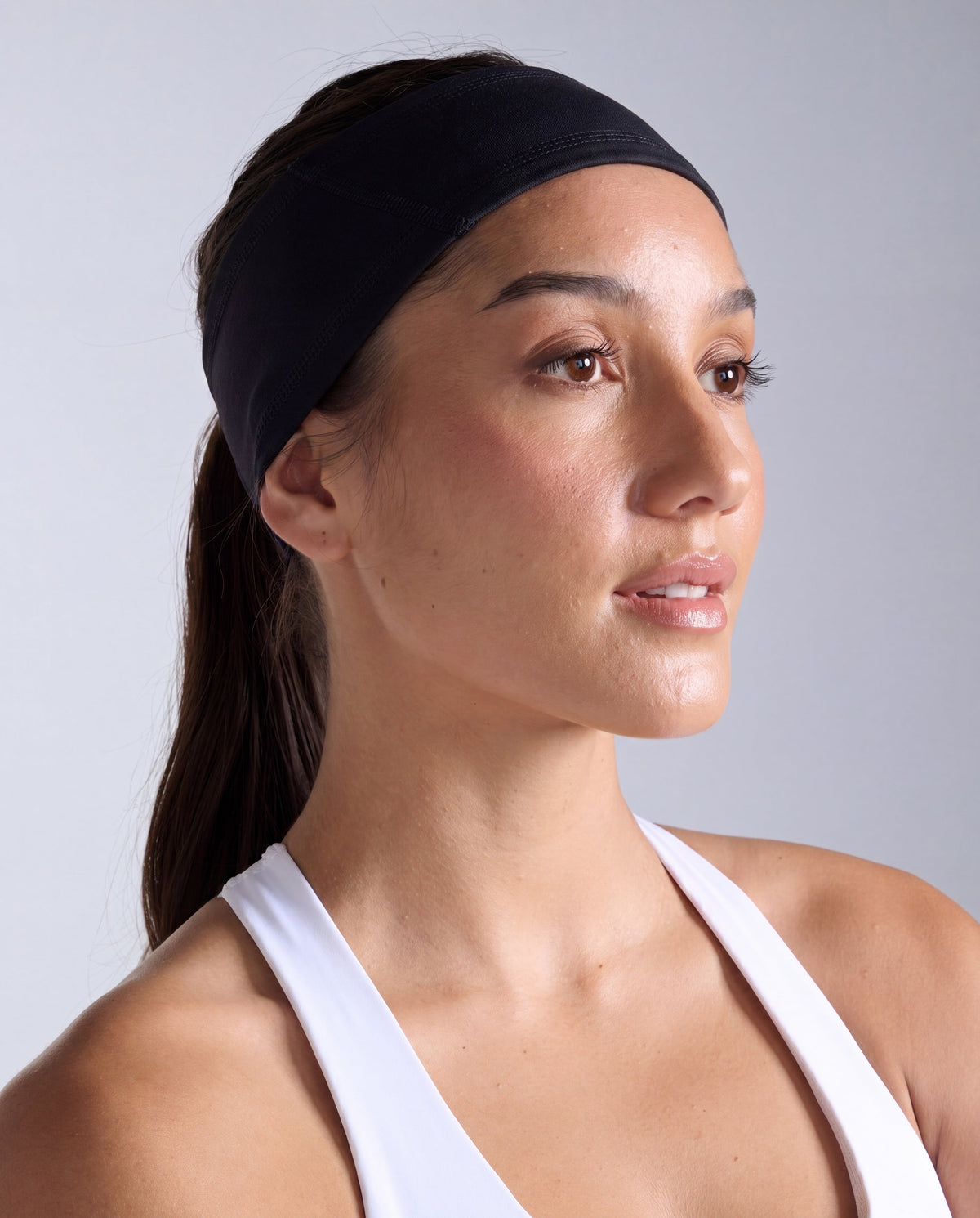 Ignition Haptic Headband, Black/Silver Reflective