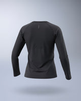 Core Compression Long Sleeve, Black/Black