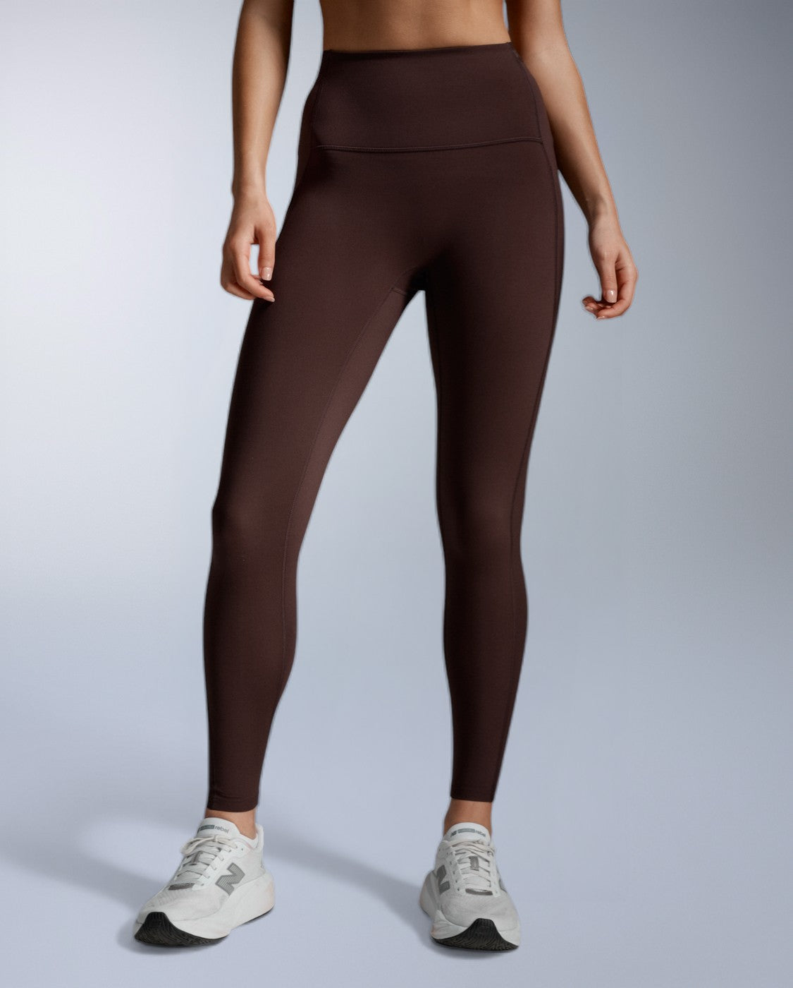 Form Stash Hi-Rise Compression Tights, Bark/Bark