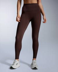 Form Stash Hi-Rise Compression Tights, Bark/Bark