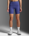 Form Stash Hi-Rise Compression 6 Inch Shorts - FUTURE DUSK/FUTURE DUSK