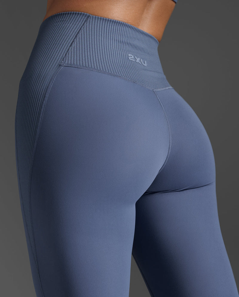 Ribbed Hi-rise Compression Tights