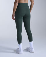 Flex Hi-Rise Compression Tights, Ever Green/Ever Green