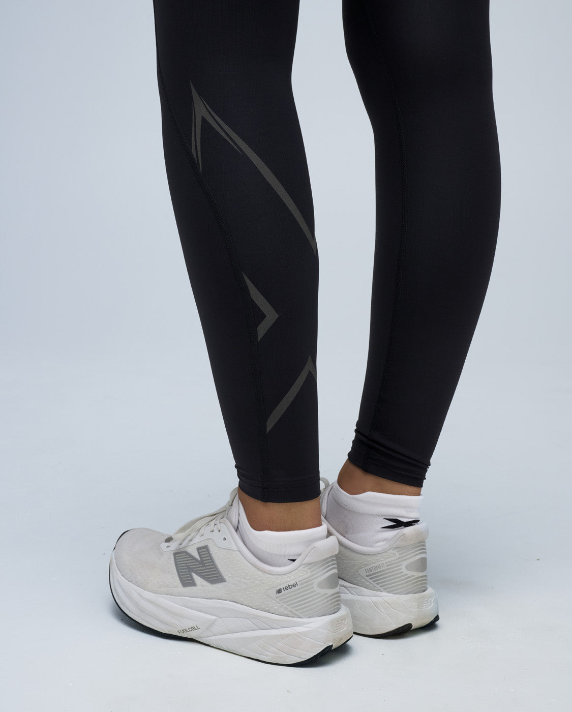 Ignition Shield Compression Tights, Black/ Black Reflective