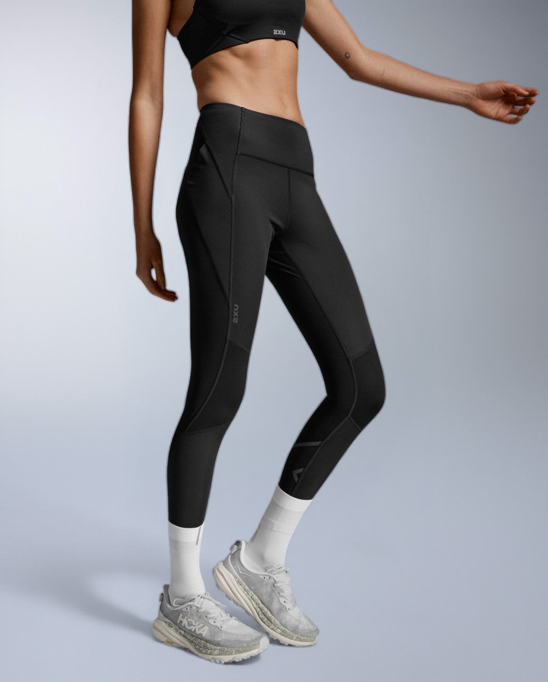 Ignition Shield Compression Tights, Black/ Black Reflective