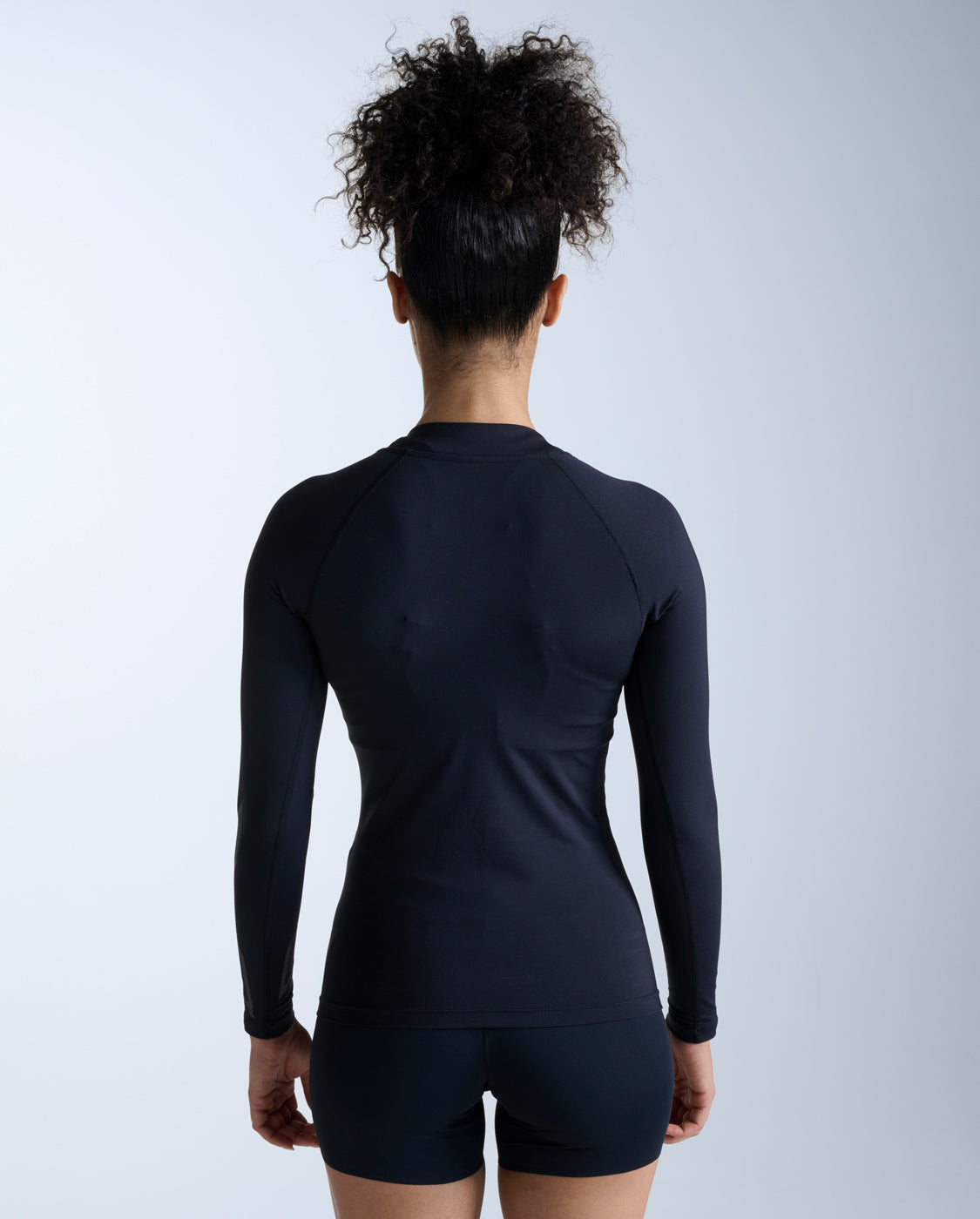 Ignition Compression Long Sleeve, Black/Black Reflective