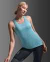 Light Speed Tech Singlet - RETRO BLUE/RETRO BLUE REFLECTIVE