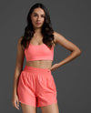 Form Strappy Low Impact Bra - Pink Glow/Pink Glow