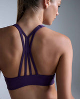 Form Strappy Low Impact Bra, Velvet Purple/Velvet Purple