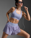 Aero Hi-Rise 2-In-1 3 Inch Shorts - Digital Lilac/White Reflective