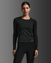 Ignition Grid Base Layer - BLACK/SILVER REFLECTIVE