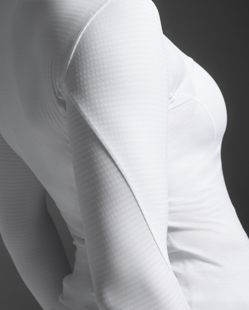 Ignition Grid Base Layer, White/Silver Reflective