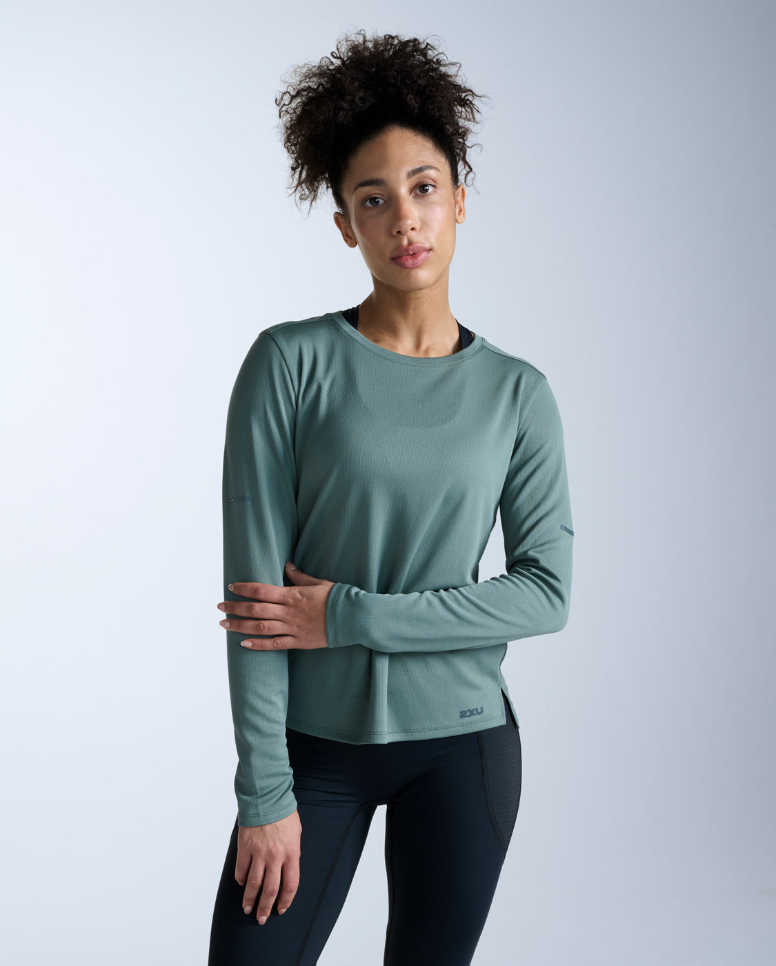 Aero Long Sleeve, Olive Leaf/Olive Leaf Reflective