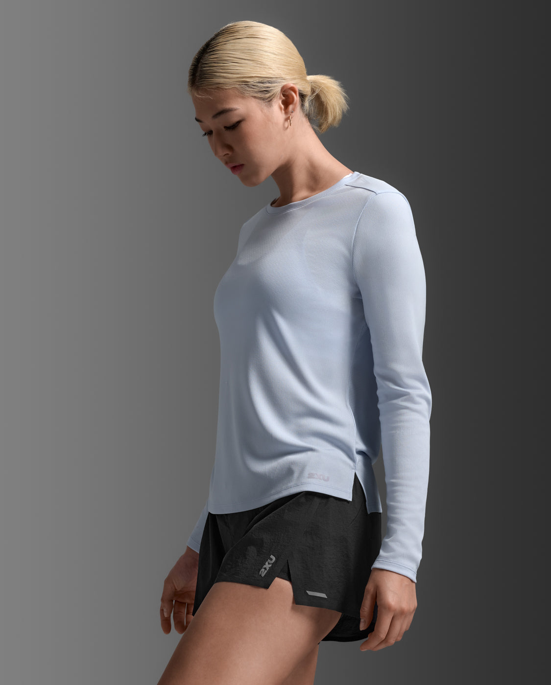 Aero Mesh Long Sleeve, Halogen/Halogen Reflective