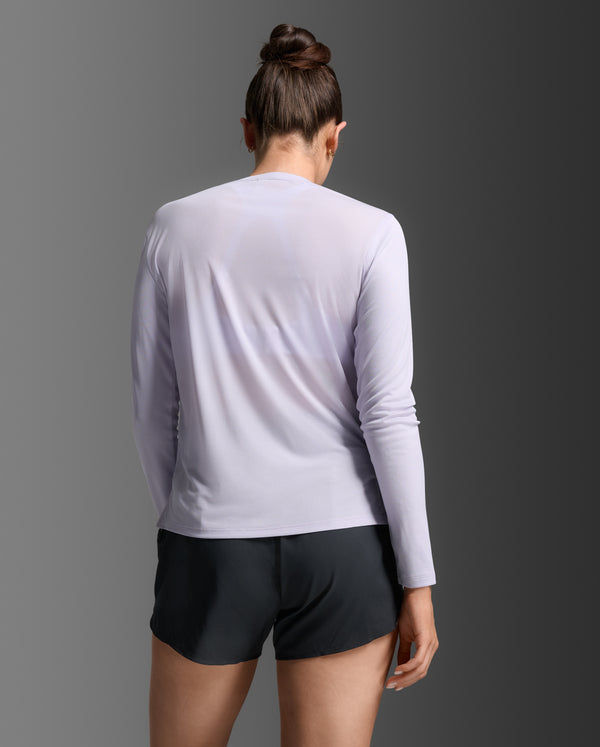 Aero Mesh Long Sleeve, Virtual Violet/Violet Reflective
