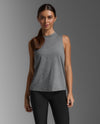 Form Soft Jersey Tank - Harbor Mist/Black