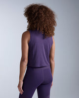 Aero Mesh Crop Tank, Velvet Purple/Purple Reflective