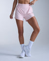 Aero Hi-Rise 4 Inch Shorts - PINK FROST/PINK FROST REFLECTIVE