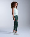 Form Soft Jersey Relaxed Tank - MINT DUST/WHITE