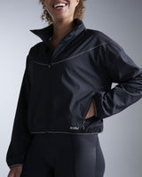 Aero Sheer Bomber, Black/Silver Reflective