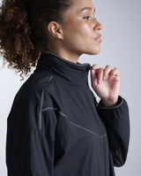 Aero Sheer Bomber, Black/Silver Reflective