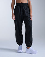 Aero Oversized Jogger, Black/Silver Reflective