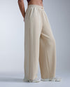 Wonderluxe Sand Washed Wide Leg Pants - MOJAVE DESERT/WHITE
