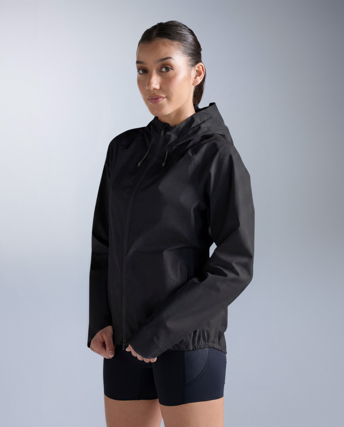 Ignition Shield Waterproof Jacket, Black/Silver Reflective