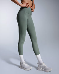 Fluid Hi-Rise Tights, Olive Leaf/Olive Leaf