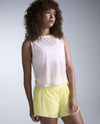 Relight Crop Tank - PINK FROST/WHITE