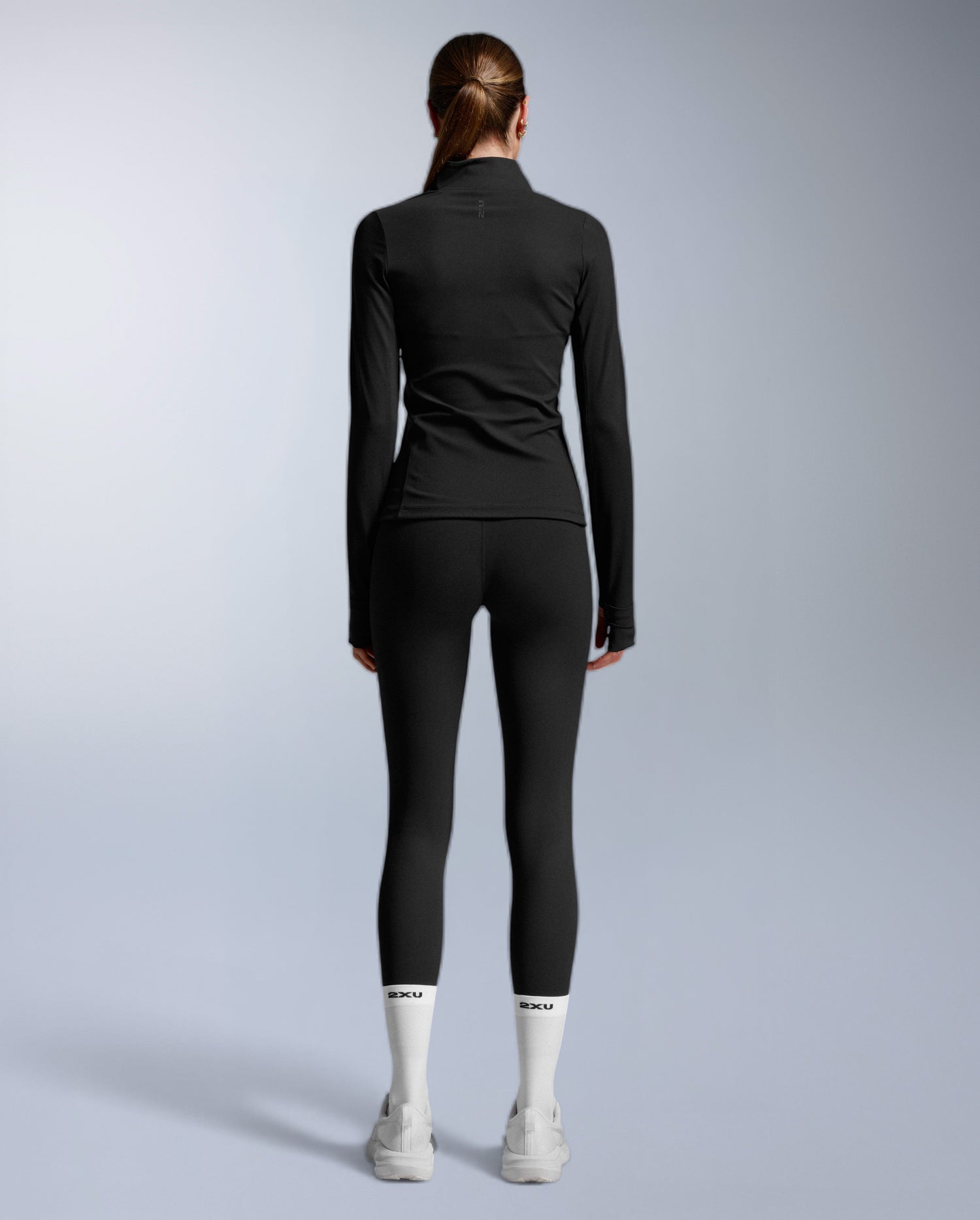 Fluid Full Zip Jacket, Black/Black