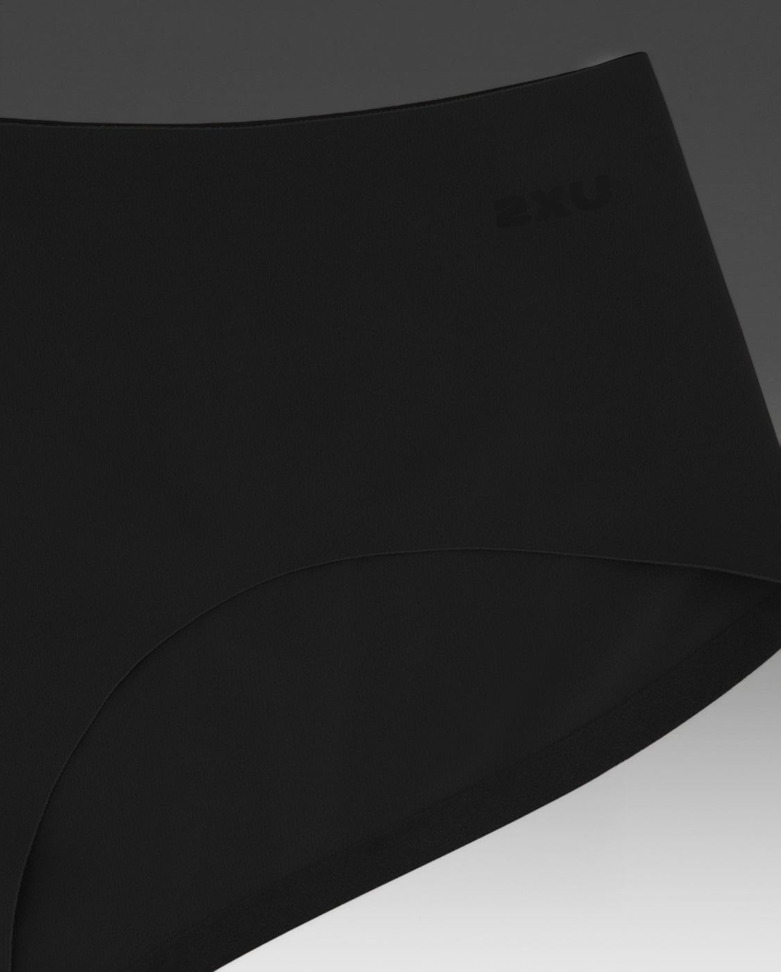 Invisible Hipster Brief 3 Pack, Black/Black